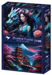 Bluebird Puzzle 2 x 500 db-os puzzle - Japan Spirit - Asia Collection (90950) (90950)