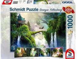 Schmidt Spiele 1000 db-os puzzle - Enchanted spring, Georgia Fellenberg (59911) (59911)