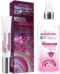 Gerovital H3 Evolution Perfect Look ajándékcsomag: Kétfázisú micellás víz, 150 ml + Feszesítő és szemkörnyékápoló krém, 15 ml