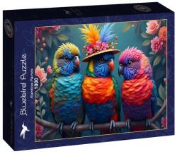 Bluebird Puzzle 1000 db-os puzzle - Rainbow Parrots (91045) (91045)