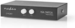 NEDIS CSWI5902BK 2-portos VGA kapcsoló Fekete (CSWI5902BK)
