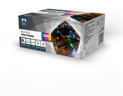 DekorTrend Basic 600 cm, 120 LED fényfüzér, színes (KDT_125)