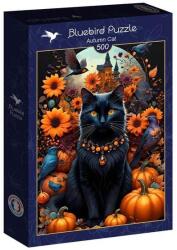 Bluebird Puzzle 500 db-os puzzle - Autumn Cat (90827) (90827)
