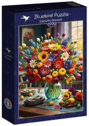 Bluebird Puzzle 1000 db-os puzzle - Colourful Bouquet (90849) (90849)