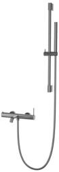 AREZZO design Kádtöltő csaptelep, Arezzo design Nova zuhanyszettel, szálcsiszolt gun metal AR-2104GM - zuhanykabin
