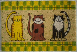  Lábtörlő 40x60cm kókusz három Cica (5999564893577)