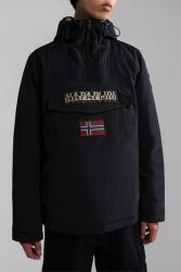 Napapijri Napapijri, Rainforest kapucnis vízálló télikabát, Fekete, M (NP0A4GMC-0411-M)