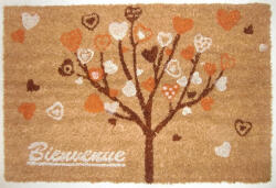  Lábtörlő 40x60cm kókusz Bieenvenue mintás (8999564890544)