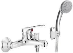 Deante Kádtöltő csaptelep, Deante Lobo kádtöltő csaptelep zuhanyszettel, króm BYU_011M - zuhanykabin