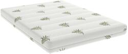 Somnart XXL Memory Aloe Vera matrac testsúlyos emberek számára. 90x200x25 cm, poliuretán habbal 3 cm-es memóriával, levehető burkolattal, extra keménység