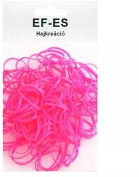 EF-ES Szilikon Gumi keskeny 50db/csomag - Pink