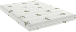 Somnart XXL Memory Aloe Vera matrac testsúlyos emberek számára. 180x200x25 cm, poliuretán habbal 3 cm-es memóriával, levehető burkolattal, extra keménység