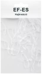 EF-ES Szilikon Gumi keskeny 50db/csomag - Átlátszó