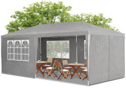 Juskys Party sátor 3x6 m - sötétszürke (25442)