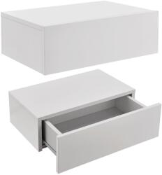 Juskys 2 db függő éjjeliszekrény készlet - fehér (51471)