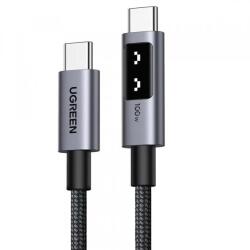 UGREEN Cablu Date si Incarcare USB-C - USB-C UGREEN L509, 100W, 0.5m, Gri - evomag