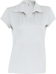 Proact Női galléros póló Proact PA483 Ladies' Short-Sleeved polo Shirt -XL, White