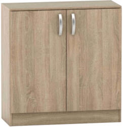 TEMPO KONDELA 2-Ajtós Komód, Sonoma Tölgy, Betty 2 Be02-008-00
