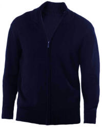 Kariban Férfi Kariban Kardigán KA971 Full Zip Cardigan -3XL, Navy