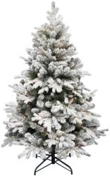 Somogyi Elektronic KMF8LED240 havas műfenyő LED-ekkel, 460db melegfehér LED, 8 program, 240cm magas, 144cm átmérő, 3D és 2D tűlevelek, hálózati tápellátás, beltéri kivitel (KMF8LED240)