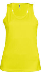 Proact Női Proact PA442 Ladies' Sports vest -M, Fluorescent Yellow