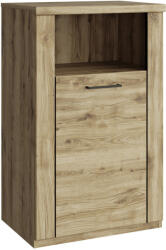 TEMPO KONDELA Szekrény 1D, Navarra Tölgy, Dorsi