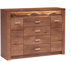 TEMPO KONDELA Komód, Világos Kőris, Infinity I-07