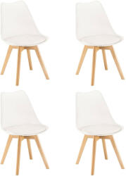 Leziter Silla étkezőszék 4 db fehér színben - pepita - 49 668 Ft