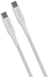 Epico Cablu de date EPICO USB-C la USB-C, Textil, 2m, Alb (9915141100001)