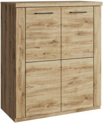 TEMPO KONDELA Komód 2D, Navarra Tölgy, Dorsi