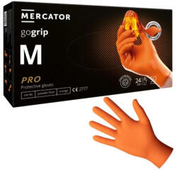 Mercator Medical Zrt Mercator Gogrip Orange Gumikesztyű M 50 db