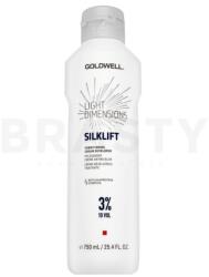 Goldwell Light Dimensions Silklift Conditioning Cream Developer fejlesztő emulzió minden hajtípusra 3% 10 Vol. 750 ml