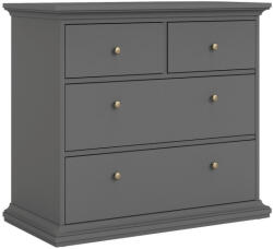 TEMPO KONDELA Komód, Szürke, Paris 76716