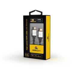  Cablu Hdmi 2.0 4k Uhd Placat Cu Aur 1.5m
