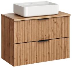 Comad Set dulap Comad Adel Oak ADEL OAK 82-80-B-2S, lavoar Comad Magic 2 UM-6289MAGIC50DP, NATURE WOTAN 89-80-46 M (SETADOBNATWOTAN80CMUNMAGIC)