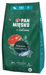 Pan Mięsko PAN MIĘSKO fűszernövényekkel Marhahús tonhallal S 20 kg kis fajtáknak