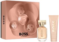 HUGO BOSS The Scent for her női parfüm szett (eau de parfum) Edp 50ml+75ml Testápoló