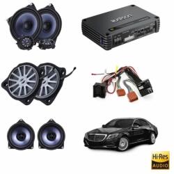 STEG Plug& Play audiorendszer csomag Mercedes Benzhez + 800 W-os DSP erősítő