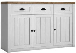 TEMPO KONDELA Komód, DTD Laminált, Sosna Andersen/Tölgy Lefkas, Provance K3Sp