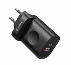 SWISSTEN 22045520 1x USB Type-A / 1x USB Type-C Hálózati Töltő - Fekete 22.5 W