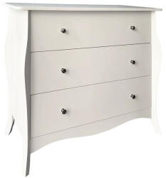 TEMPO KONDELA Komód, Fehér, Eliana