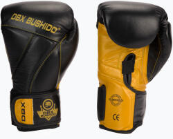 Dbx Bushido Mănuși de box din piele naturală Bushido, negru, B-2v14-10oz