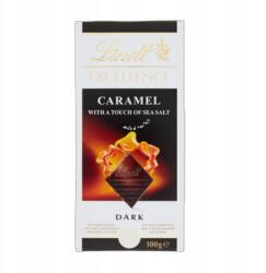 Lindt Excellence Étcsokoládé karamelldarabokkal és egy kis tengeri sóval (3046920027281)