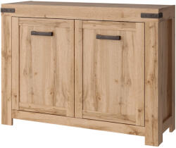 TEMPO KONDELA Komód 2D, Wotan Tölgy, Moratiz - fizz