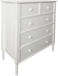 TEMPO KONDELA Komód, Fehér, Teana