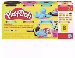 Hasbro Play-Doh: Szivárványszínű gyurma készlet - 8 db-os (G0513) - jatekbolt