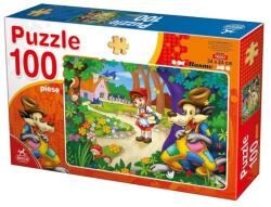 DEICO Puzzle Copii, 100 de Piese, Scufita Rosie, + 4 ani, Deico (TOY-76557) Puzzle