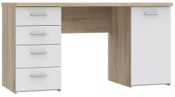 Forte Íróasztal ARENO fehér/sonoma tölgy MT926-Q36 (FR0073)