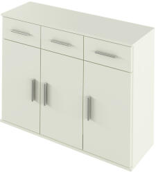 TEMPO KONDELA Komód, Fehér, Resita Typ 3