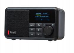 Pinell Prémium rádió Pinell Compact hordozható Dab+/fm Bluetooth ébresztőóra akkumulátor 8h (7073358056503)